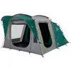 Image de Coleman Tente Oak Canyon - Tente 4 personnes, grande tente familiale avec 2 cabines de couchage obscurcies, 100% étanche WS 4500mm
