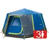 Image de Coleman OctaGo Tente de Camping avec Plusieurs fenêtres | 3 Personnes | Vue panoramique à 360° | Arceaux en Acier Robustes | Tapis de Sol intégré | Montage Facile 100% étanche