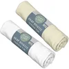 Image de BabyCalin - Lot de 2 draps housse 70x140x17cm Blanc/ecru certifié OEKO-TEX