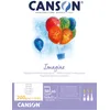 Image de CANSON Bloc à dessin Imagine format A5 200 g Blanc