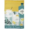 Image de Torchon imprimé en métis, Gin Tonic, 50 x 75 cm, Coucke