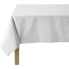 Image de Coucke Nappe Ronde Uni Blanc Coton 235 cm