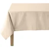Image de Coucke Nappe Carré Uni Sable Coton 180 x 180 cm