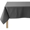 Image de Coucke Nappe Carré Uni Caviar Coton 180 x 180 cm