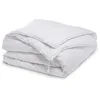 Image de Bleu Calin Couette 4 Saisons 200 x 200 cm - 3 en1 : Chaude hiver, Légère été, Tempérée mi-saison - Fabriquée en France, Enveloppe Microfibre, Blanc