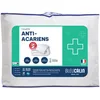 Image de Bleu Calin Couette Chaude Anti-Acariens 200x200 cm, Pour lit 1 ou 2 personnes, Enveloppe douce microfibre, Fabriquée en France