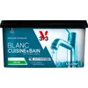 Image de V33 Peinture salle de bain/cuisine blanche satinée, Haute résistance, BLANC CUISINE & BAIN 2,5L