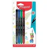 Image de Maped - 4 feutres Graph'Peps Deco - feutres Pointe Fine 0, 4 mm