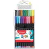Image de MAPED 49297 Feutre Coloriage Graph'p Eps Écriture Fine Point 0.4mm Diamètre Triangulaire pochettes Lot de 20 Assorties