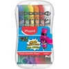 Image de Maped Peinture Gouache Enfants 12 Tubes Bouchon à Clapet 12 Couleurs