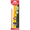 Image de Maped Black Peps crayon graphite HB 3 pièce(s) - Crayons graphite (HB, 3 pièce(s))