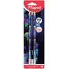 Image de Maped - 6 crayons Graphite HB2 Deepsea Paradise - Forme Triangulaire