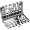 Image de Pradel Excellence - 31123 - Mallette Couteaux de Cuisinier 23 Pièces - Lames Inox - Manches Polypropylène et ABS - Compatibles Lave-Vaisselle - Mallette Rangement - Style Unique - 50 x 28 cm
