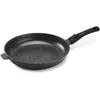 Image de Pradel Excellence - PCUI001004 - Poêle en Fonte d'Aluminium Premium Ø32cm - Revêtement Anti-Adhésif Façon Pierre - Manche Amovible - Tout Feu, Induction, Four, Noir