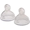Image de NUK Serenity Plus Tétines de rechange en silicone pour biberon | 6-18 mois | Anti-Coliques | paquet de 2