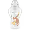 Image de Biberon col large poignées liquide épais Simba Transparent