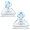 Image de Lot de 2 tétines en silicone T1 Transparent