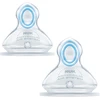 Image de Lot de 2 tétines en silicone T1 Transparent
