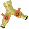 Image de Nez de robinet automatique laiton 2 sorties Boutté