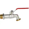 Image de Boutté 2105241 R180 Robinet de jardin laiton 1/4 tour 20 x 27 Nez 20 x 27