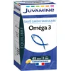 Image de JUVAMINE - Oméga 3 - Santé Cardio-Vasculaire - Contribue à une Fonction Cardiaque Normale - 45 Capsules pour un Programme de 45 Jours - Fabriqué en France (Lot de 2)