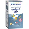 Image de JUVAMINE - Oméga 3 - DHA - Santé Cérébrale - Santé des yeux - Nutriments Essentiels - Compléments Alimentaires - Friends of the Sea - 45 capsules - Fabriqué en France