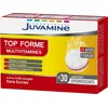 Image de JUVAMINE - Top Forme - Vitalité - Tonus - 12 Multivitamines & 10 Minéraux - Aide à réduire la fatigue - Soutient l'immunité - 30 Comprimés effervescents - Fabrication Française (Lot de 2)