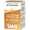 Image de JUVAMINE Expert Bronzage Sublime, Antioxydant et Anti-âge, Prépare à l'Exposition au Soleil, Soutient le Bronzage, Programme 1 mois, 60 gélules d'origine végétale, Fabriqué en France