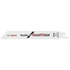 Image de Lame de scie-sabre S 922 HF, Flexible for Metal, lot de 5 Bosch Accessories 2608656016 Longueur lame de scie 150 mm 5 pc(s)