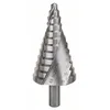 Image de Bosch Accessories 2608597518 Fraise étagée queue 3 pans Longueur 50 mm Exécution HSS Argent
