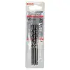 Image de Bosch Professional 3x Jeu de forets à béton CYL-3 (pour béton, Ø 6 x 60 x 100 mm, accessoires perceuse à percussion)