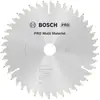 Image de Bosch Accessories Multi Material 2608640503 Lame de scie circulaire au carbure 160 x 20 x 2.4 mm Nombre de dents: 42 1 pc(s)