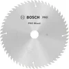 Image de Bosch 1x Lame de scie circulaire PRO Wood pour scies circulaires portatives filaires (pour Bois résineux, Bois dur, Ø mm, Professional Accessoire Scie circulaire portative)
