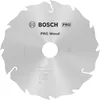 Image de Bosch 1x Lame de scie circulaire PRO Wood pour scies circulaires portatives filaires (pour Bois résineux, Bois dur, Ø mm, Professional Accessoire Scie circulaire portative)