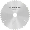 Image de Bosch 1x Lame de scie circulaire PRO Wood pour scies à onglets filaires (pour Bois résineux, Bois dur, Ø mm, Professional Accessoire Scie circulaire à onglets)