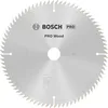 Image de Bosch 1x Lame de scie circulaire PRO Wood pour scies à onglets filaires (pour Bois résineux, Bois dur, Ø mm, Professional Accessoire Scie circulaire à onglets)
