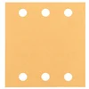 Image de Bosch Accessories 2608607457 Feuille abrasive 10 pièces 115 x 107 mm Grain 80