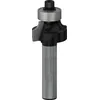 Image de Bosch 1x Fraise à arrondir pour défonceuse PRO (pour Bois résineux, Bois dur, Ø 20,7 mm, Professional Accessoire Défonceuse manuelle, Fraise à araser)