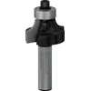 Image de Bosch 1x Fraise à arrondir pour défonceuse PRO (pour Bois résineux, Bois dur, Ø 24,7 mm, Professional Accessoire Défonceuse manuelle, Fraise à araser)