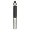 Image de Bosch 1x Fraise à araser PRO pour roulement inférieur (pour Bois résineux, Bois dur, Ø 9,5 mm, Professional Accessoire Défonceuse manuelle, Fraise à araser)