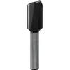 Image de Bosch 2608628413 Embout droit à 2 taillants pour défonceuse Carbure de tungstène Diamètre : 12,7 mm