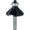 Image de Bosch Accessories 2608628416 Fraise à roulement en carbure de tungstène, Argent
