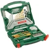 Image de Bosch 70 pièces Ensemble de forets et de tournevis en titane X-Line (pour bois, pierre et métal, accessoires perceuses)