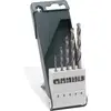 Image de Jeu de forets pour le métal Bosch Accessories 2609255127 HSS 5 pièces 2 mm, 3 mm, 4 mm, 5 mm, 6 mm meulé DIN 338 1/4 (6,3 mm) 1 set