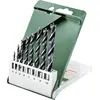 Image de Bosch Accessories 2609255215 Jeu de forets pour le bois 8 pièces 3 mm, 4 mm, 5 mm, 6 mm, 7 mm, 8 mm, 9 mm, 10 mm tige cylindrique 1 set