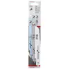 Image de Bosch 3x Coffret de lames de scie sabre M Shank, 3 pièces | pour Profilés et tuyaux en métal, Métaux non ferreux, 290 x 52 mm Professional Accessoire Scie sabre