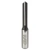 Image de Bosch 1x Fraise à rainurer droite PRO, deux goujures (pour Bois résineux, Bois dur, Ø 10 mm, Professional Accessoire Défonceuse manuelle, Fraise à araser)