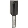 Image de Bosch 1x Fraise à rainurer droite PRO, deux goujures (pour Bois résineux, Bois dur, Ø 25 mm, Professional Accessoire Défonceuse manuelle, Fraise à araser)