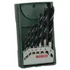 Image de Bosch Accessories 2607019580 Jeu de forets pour le bois 7 pièces 3 mm, 4 mm, 5 mm, 6 mm, 7 mm, 8 mm, 10 mm tige cylindrique 1 set