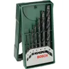 Image de Bosch Accessories 2607019673 Set de 7 forets à métaux mini-X-Line Diamètre 2/3/4/5/6/8/10 mm Noir